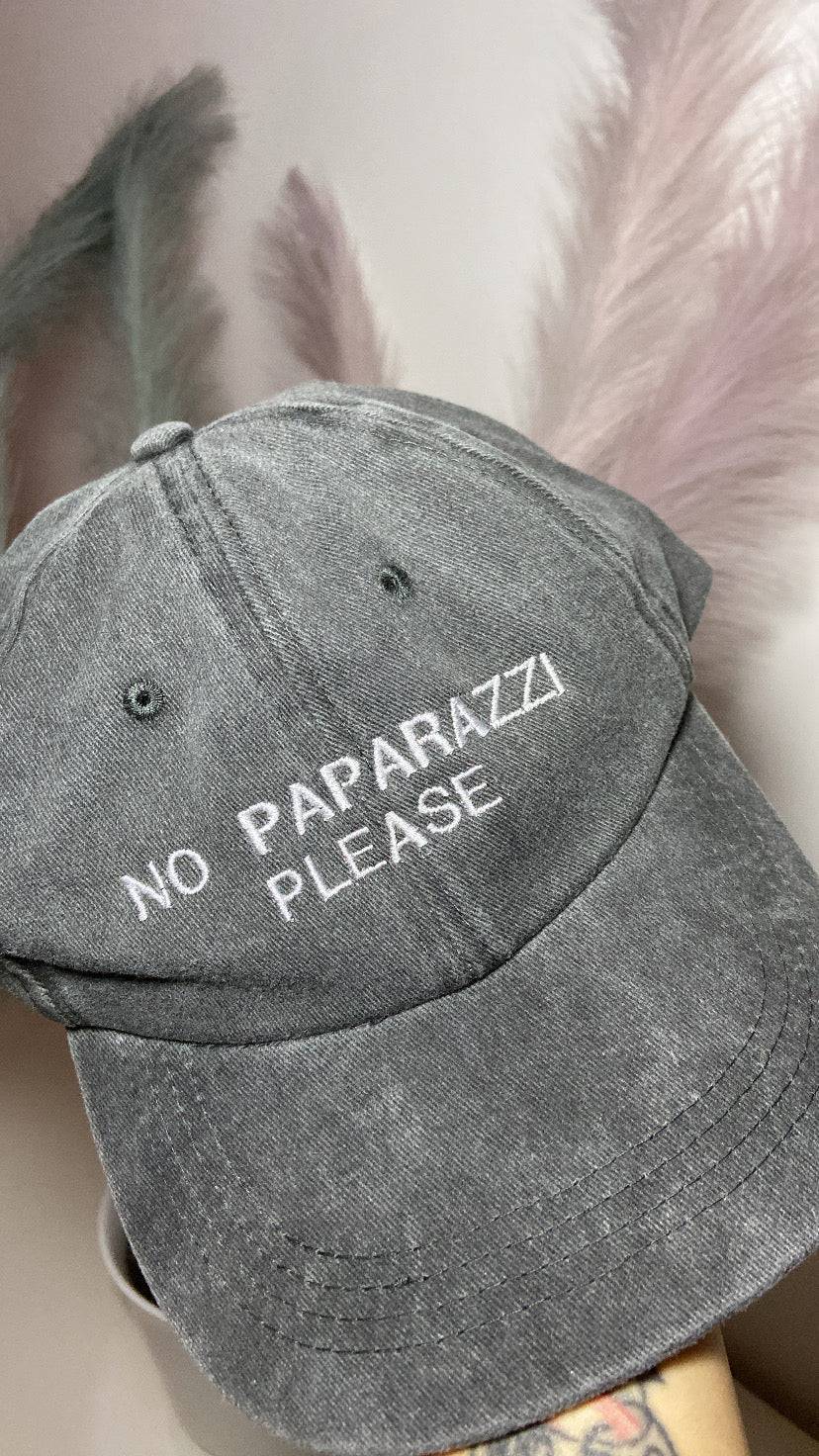 Cappello cotone effetto vintage