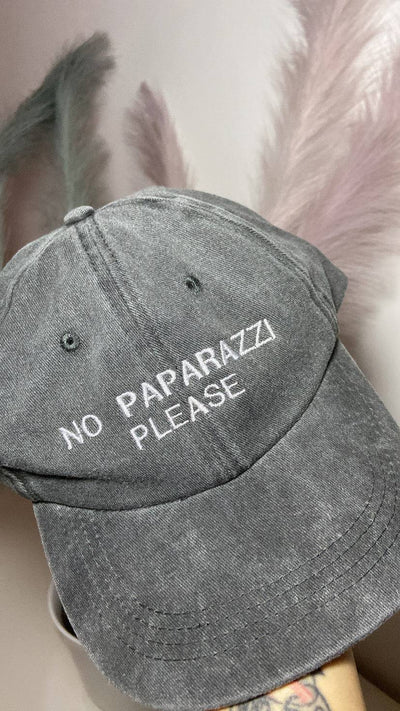 Cappello cotone effetto vintage