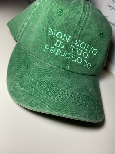 Cappello cotone effetto vintage