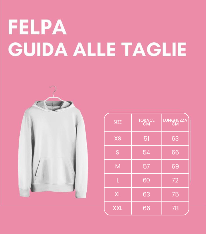 Felpa Personalizzata Girocollo Ricamata