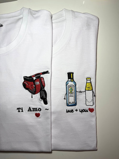 T-shirt foto a colori